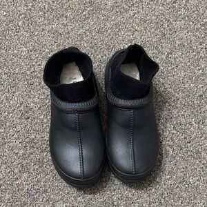 Black Slip-On Shoes